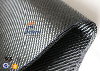 3K 200g 0.3mm Carbon Fiber Fabric For Reinforcement , Heat Resistant Insulation Materials