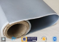 Welding Curtain 260℃ Heat Insulation 590g Silicone Coated Fiberglass Fabric 0.45mm