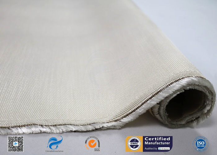96% Silicon Dioxide 650GSM Satin High Silica Cloth High Temperature Resistant