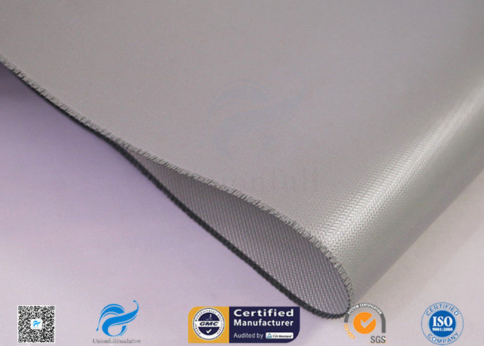 Electrical Insulation Durable Silicone Coated Fiberglass Fabric Satin Weave