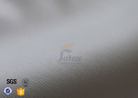 White Silicone Fiberglass Fabric 490GSM Chemical Resistant Fire Blanket Cloth